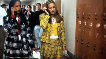L'ensemble "plaid jaune" de Cherilyn Horowitz (Alicia Silverstone) dans Clueless