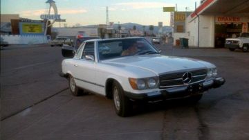 The Mercedes-Benz 450 SL R107 convertible 1975 Ginger McKenna (Sharon Stone) in Casino