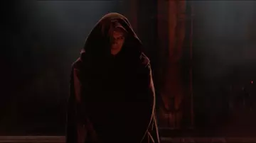 La tunique noire de Anakin Skywalker (Hayden Christensen) dans Star Wars, épisode III : La Revanche des Sith