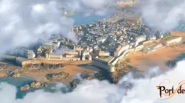 The fortified port of Saint-Malo, the Port of Parow in the season 6 Noob