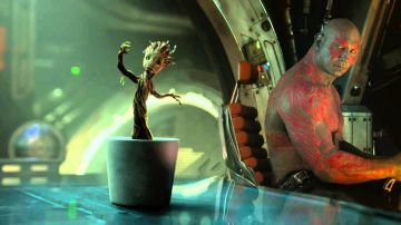 Bebe Groot Qui Danse Dans Les Gardiens De La Galaxie Spotern