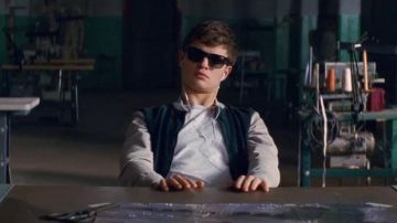 Chaqueta usada por Miles / Baby (Ansel Elgort) como se ve en Baby Driver