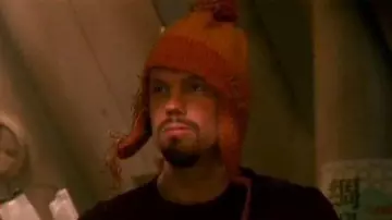 The bonnet of Jayne Cobb (Adam Baldwin) in Serenity
