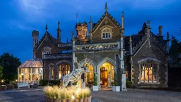 The hotel Oakley Court which serves as the setting for the Castle of Dr. Frank-N-Furter in The Rocky Horror Picture Show