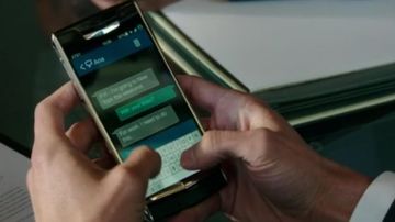 The phone Under Christian Grey (Jamie Dornan) in 50 Shades darker