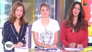 Le t-shirt Lion à lunettes de Sandrine Arcizet dans Wiliam à midi du 27/10/2017