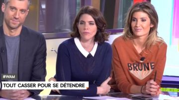 La sudadera marrón de Caroline Ithurbide en William al mediodía del 30/10/2017
