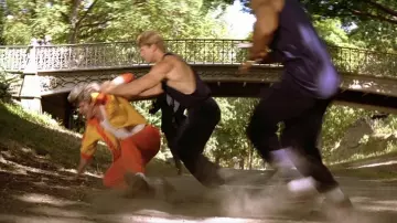 Le pont Pinebank Arch à Central Park à New York dans Léon