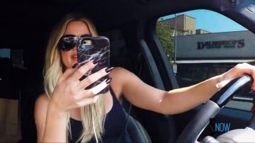 The hull telephone marble Khloé Kardashian in The incredible family Kardashian S12 E18