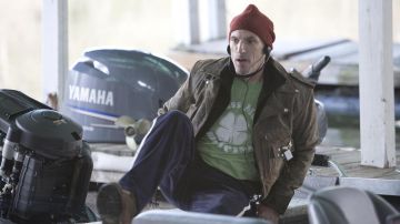 The authentic t-shirt green "Kiss Me I'm Irish" Waylon Forge (Ned Bellamy) in Twilight, chapitre 1 : Fascination