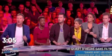 La robe bordeaux de Rokhaya Diallo dans Touche pas à mon poste du 07/11/2017 #TPMP