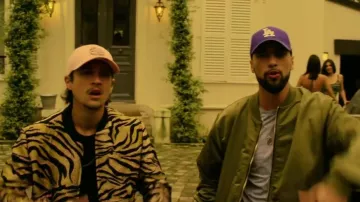 El bombardero tigre Kenzo de Nekfeu en su video musical I should't have