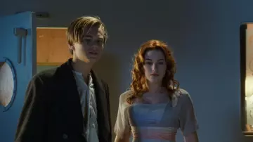 Iconic Pastel Dress worn by Rose DeWitt Bukater (Kate Winslet) as seen in Titanic