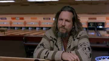 Le pull de Jeff Lebowski alias le Dude (Jeff Bridges) dans The Big Lebowski