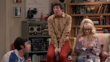 Le chemisier Daniel Rainn de Bernadette Rostenkowski (Melissa Rauch) dans The Big Bang Theory S11E05