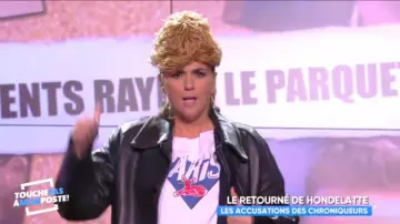 La camiseta de París (doe) de Valérie Benaim en Touche pas à mon poste del 15/11/2017