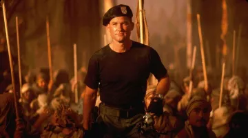 La boina militar usada por el coronel Jack O'Neil (Kurt Russell) en la película Stargate