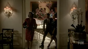 Le manteau rouge Michael Kors de Cookie Lyon (Taraji P. Henson) dans Empire S04E06