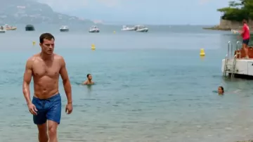The beach of Paloma Beach in Saint-Jean-Cap-Ferrat visited by Christian Grey (Jamie Dornan) in Fifty shades lighter
