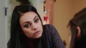 Paige Shirt worn by Amy (Mila Kunis) in A Bad Moms Christmas