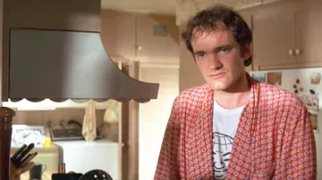The t-shirt worn by Jimmie Dimmick (Quentin Tarantino) in Pulp Fiction
