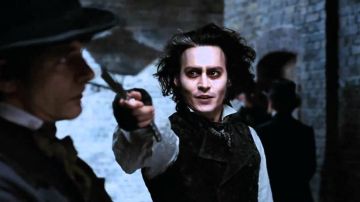 Le costume de Sweeney Todd (Johnny Depp) dans Sweeny Todd
