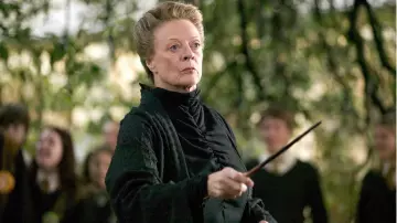 La baguette de Minerva McGonagall (Maggie Smith) dans Harry Potter