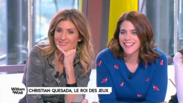 Camisa estampada de camuflaje de Caroline Ithurbide en William al mediodía del 29/11/2017