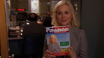 The book written by Leslie Knope (Amy Poehler) in Parks and Recreation S04E03