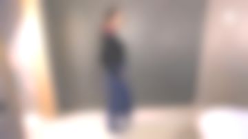 Le pantalon large bleu conseillé dans C'est au programme du 27/11/2017