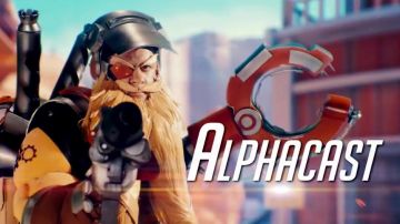 La pistola de cosplay de Torbjorn (Alphacast) en el clip de OVERWATCH RAP BATTLE publicado por Squeezie