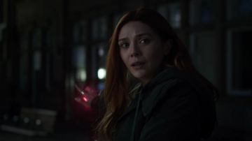 Scarlett Witch/ Wanda Maximoff (Elizabeth Olsen) Grande Bague en Argent comme on le voit dans Avengers : Infinity War