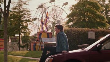Denim Jacket worn by Simon Spier (Nick Robinson) as seen in Love, Simon