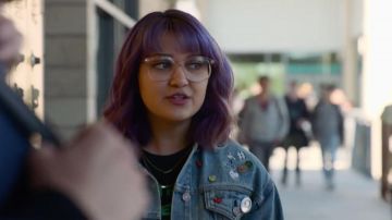 The pin cherry Pintrill of Gert Yorkes (Ariela Barer) in Marvel's Runaways S01E01