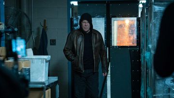 Chaqueta de cuero usada por Paul Kersey (Bruce Willis) como se ve en Death Wish