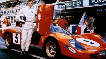 The replica of the jacket combination, Gulf of, Michael Delaney (Steve McQueen) in Le Mans
