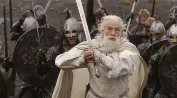 Glamdring Sword of Gandalf (Ian McKellen) as seen in The Hobbit: An Unexpected Journey