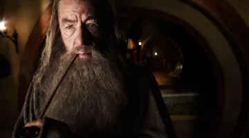 La Pipe de Gandalf (Ian McKellen) comme on le voit dans Le Hobbit: Le Voyage Inattendu