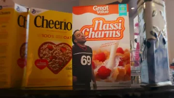 Les céréales Cheerios dans le clip Pas fatigué de Nassi