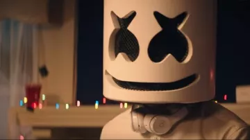The Headphones Beats Solo 3 Wireless Marshmello in the clip Find me