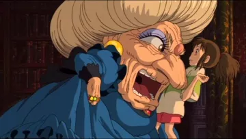 Le déguisement de Yubaba dans Le Voyage de Chihiro