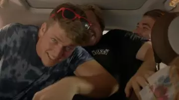 The t-shirt vans in the clip Get into my because of Echosmith