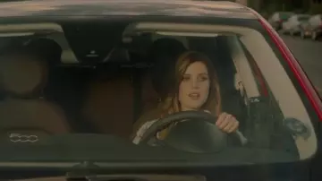 The mobile phone holder for car in the clip Get Into My Because of Echosmith