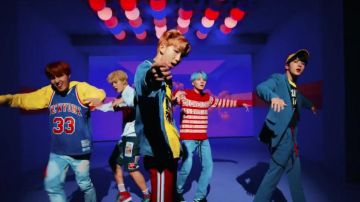 Le maillot Adidas de New York dans le clip BTS de DNA