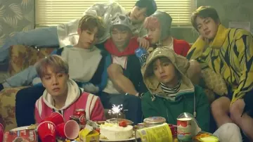 La bougie cierge magique dans le clip Spring Day de BTS