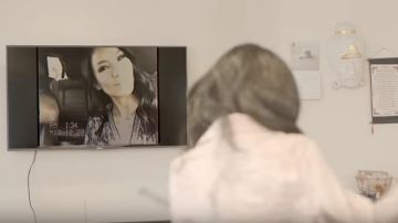 Tv Sony in the clip While we're young Jhené Aiko