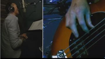 The headset audio AKG in the clip Talking to myself de Linkin park