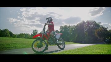 The suspension of a motorcycle Devol in the clip Share The Love of Stephen Sharer