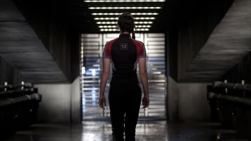 The jersey will be training on District 12's Katniss Everdeen (Jennifer Lawrence) in Hunger Games