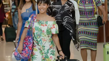 La robe à fleurs de Lisa Cooper (Jada Pinkett Smith) dans Girls Trip